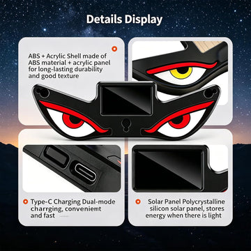 Solar Demon Eye™ Car Window Warning Light
