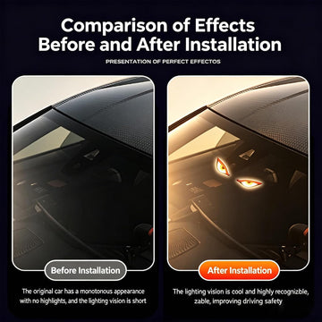 Solar Demon Eye™ Car Window Warning Light