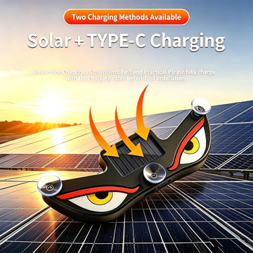 Solar Demon Eye™ Car Window Warning Light